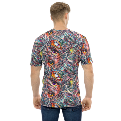 Men's Crew Neck T-Shirt - Prismatic Reverie