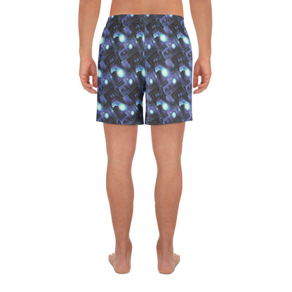 Men's Athletic Shorts - Galactic Circuit