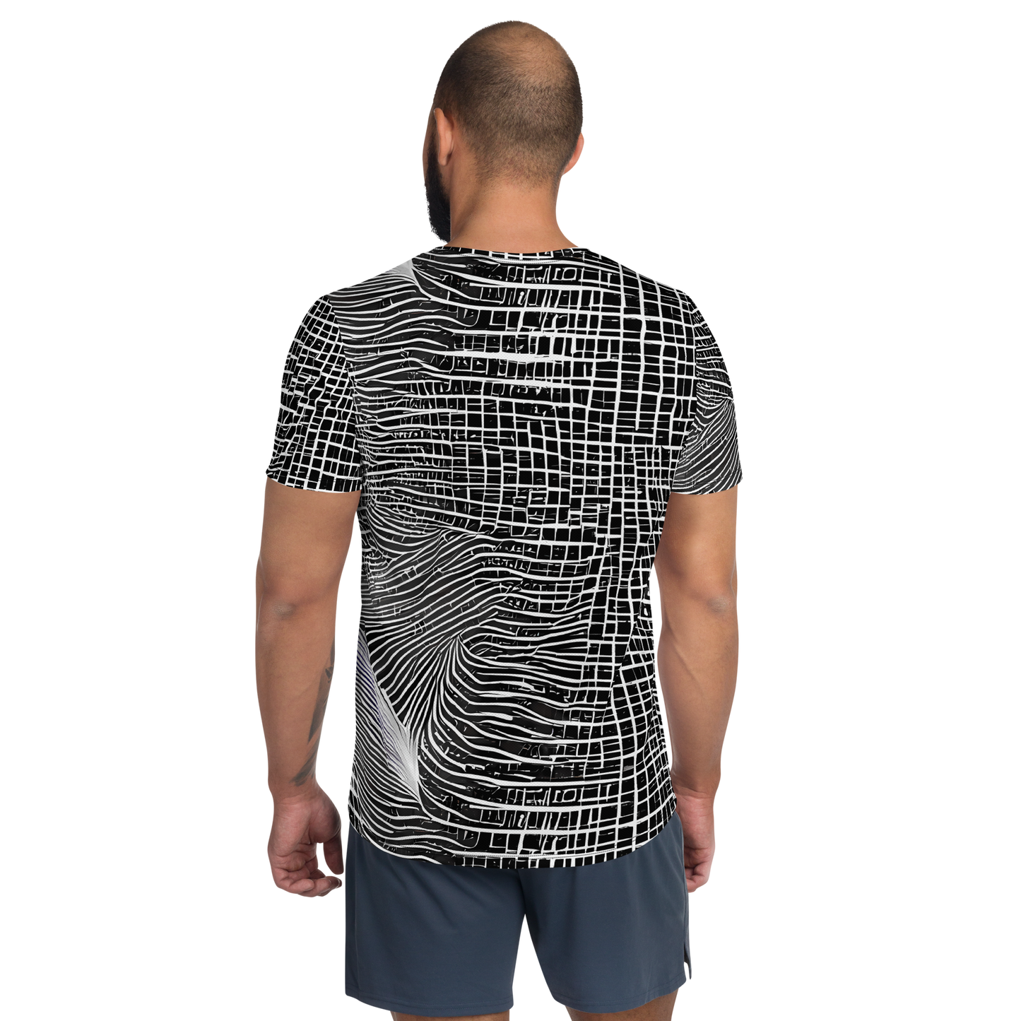 Men's Athletic T-Shirt - Urban Pulse