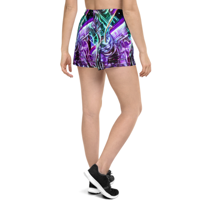 Women’s Athletic Shorts - Nebula Fusions