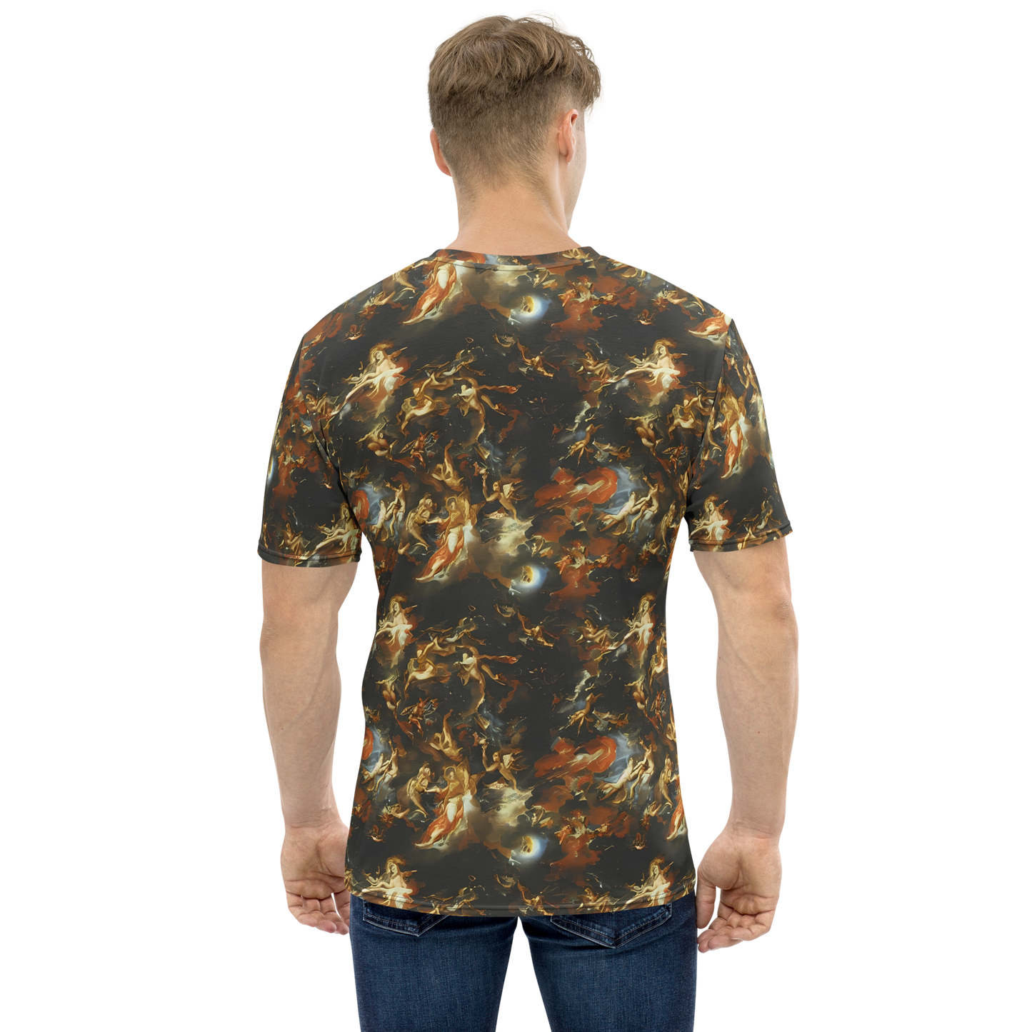 Men's Crew Neck T-Shirt - Van Dyck Vortex