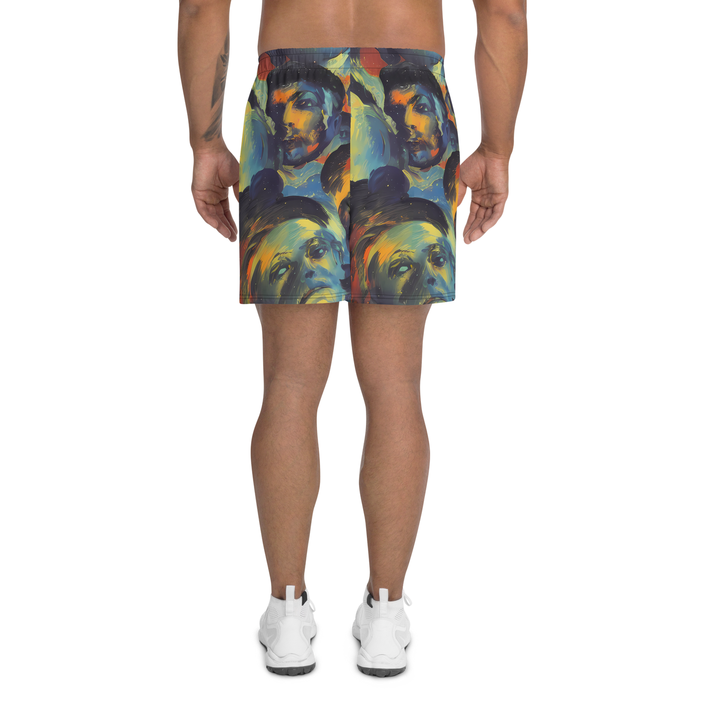 Men's Athletic Shorts - Vivid Visage