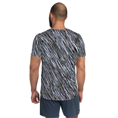 Men's Athletic T-Shirt - Dupain Waves