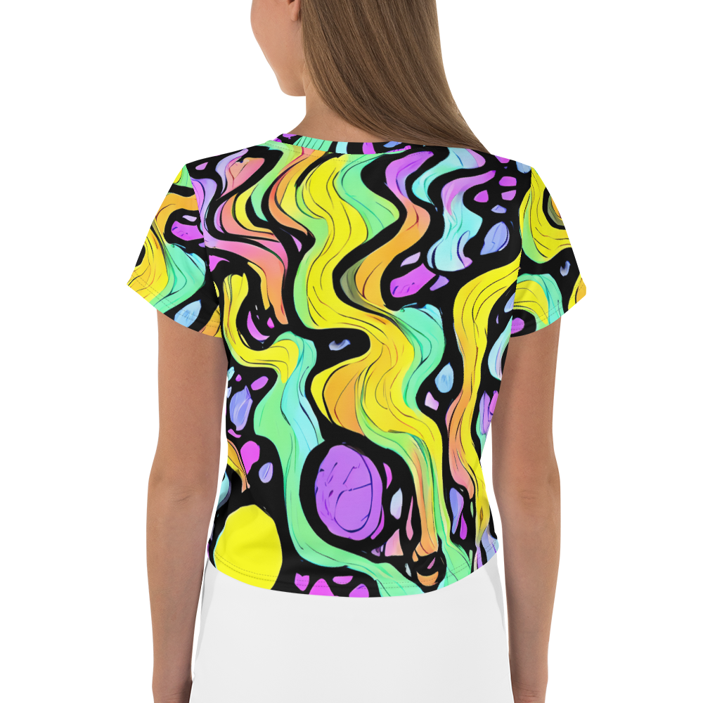 Women's Crop Tee - Sillman Swirl