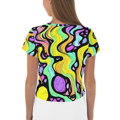 Women's Crop Tee - Sillman Swirl