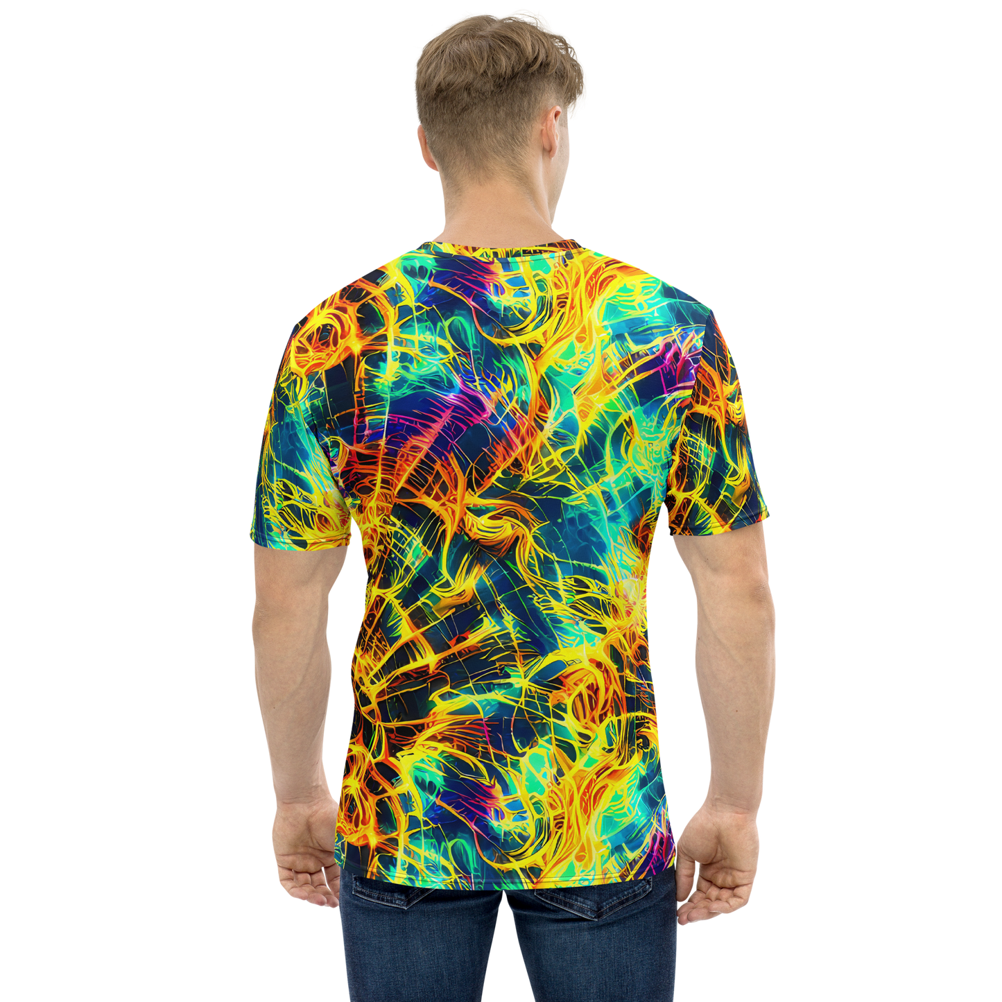 Men's Crew Neck T-Shirt - Kapp's Kaleidoscope