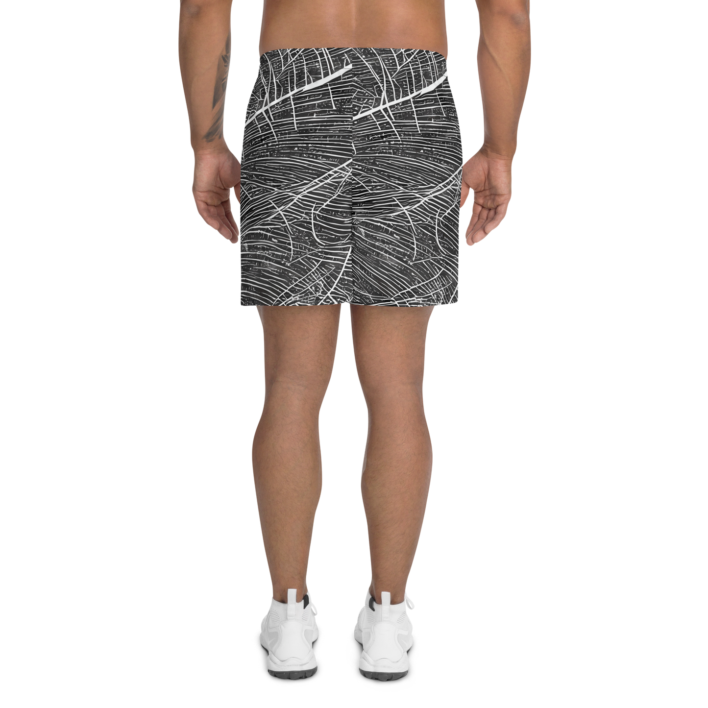 Men's Athletic Shorts - Silver Echo