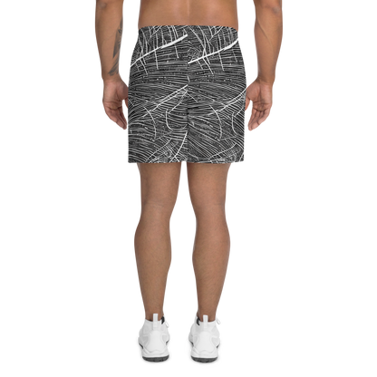 Men's Athletic Shorts - Silver Echo