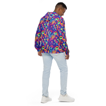 Men's Windbreaker - Mystic Petal Dance