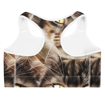 Sports Bra - Feline Reverie
