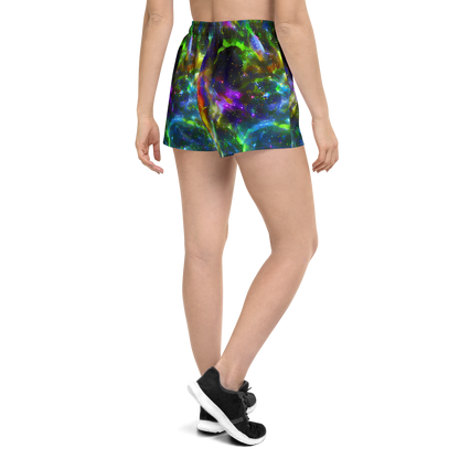 Women’s Athletic Shorts - Neer Nebula