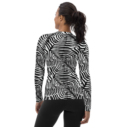 Women's Rash Guard - Shadowed Illusions