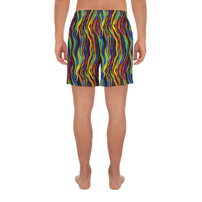 Men's Athletic Shorts - Celestial Waves