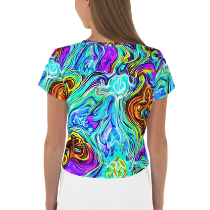 Women's Crop Tee - Mystic Iridescence