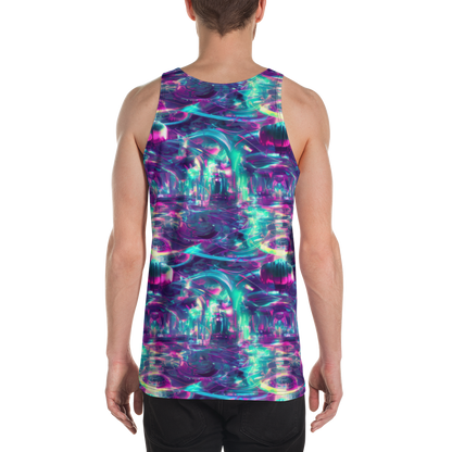 Men's Tank Top - Synthwave Surge