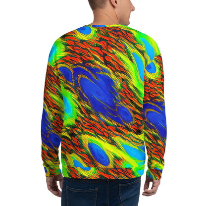 Sweatshirt - Vibrant Veinwork