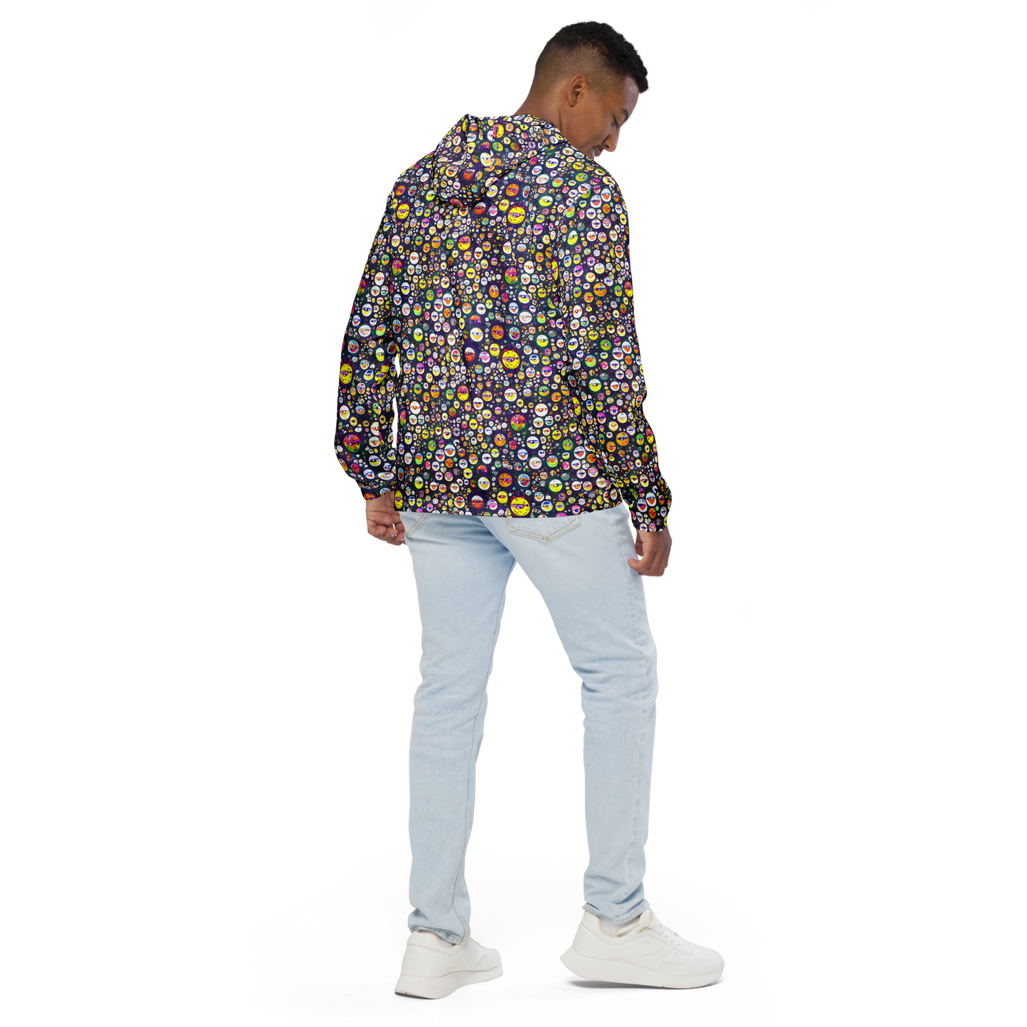 Men's Windbreaker - Whimsical Eyescape