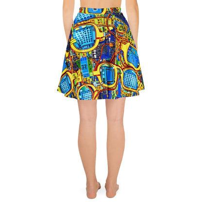 Skater Skirt - Circuitous Vision