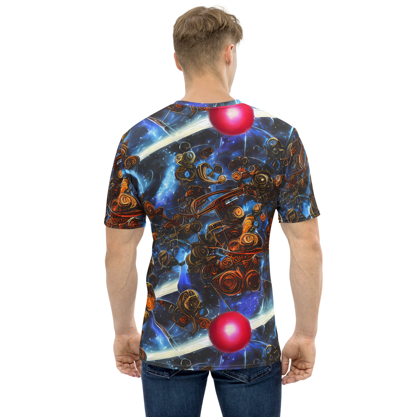 Men's Crew Neck T-Shirt - Pimenov's Cosmos