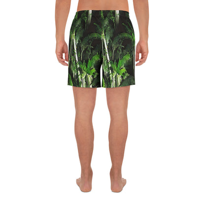 Men's Athletic Shorts - Emerald Canopy