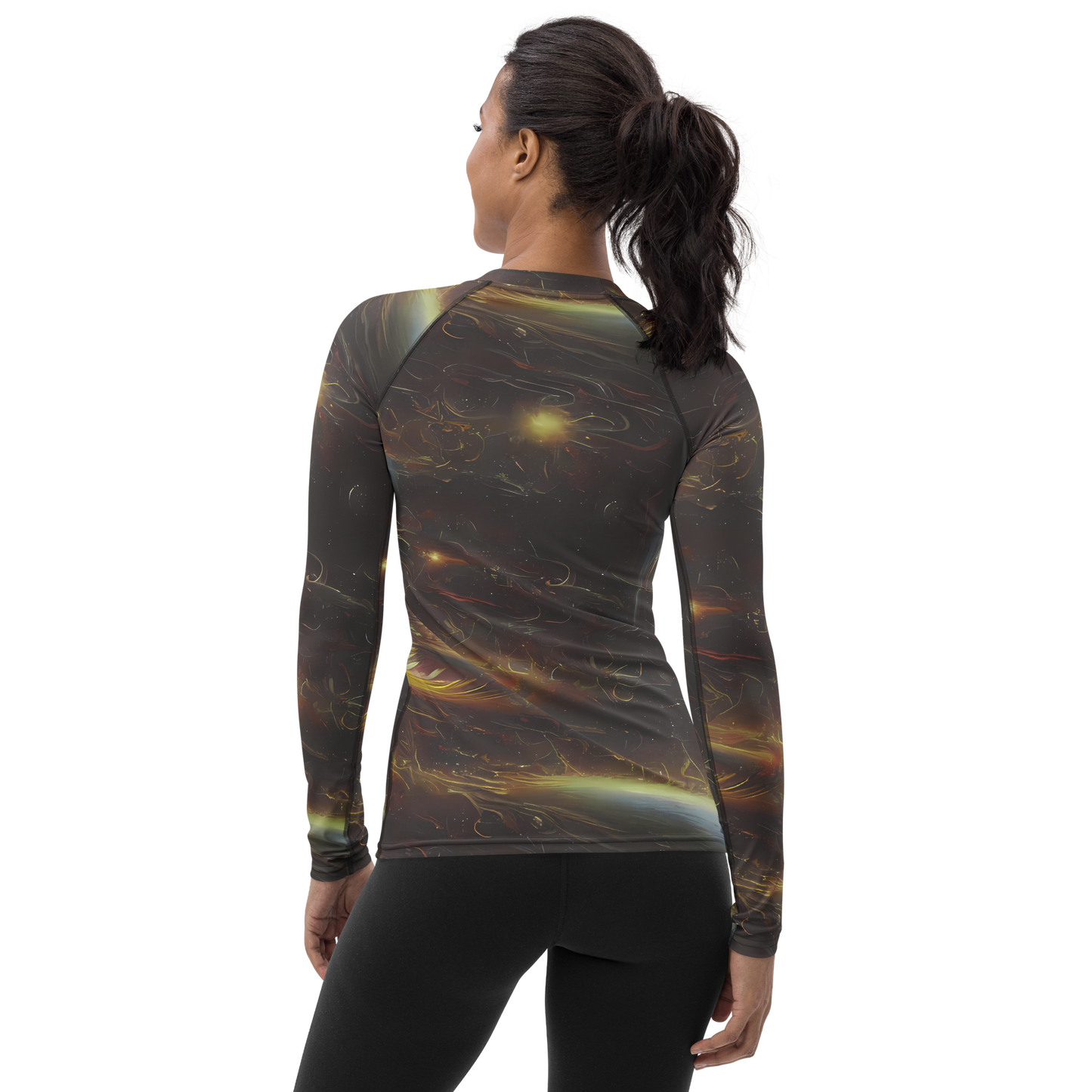 Women's Rash Guard - Quantum Illusions