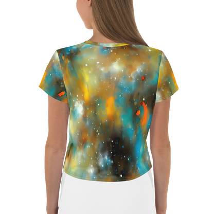 Women's Crop Tee - Abstract Tapestries