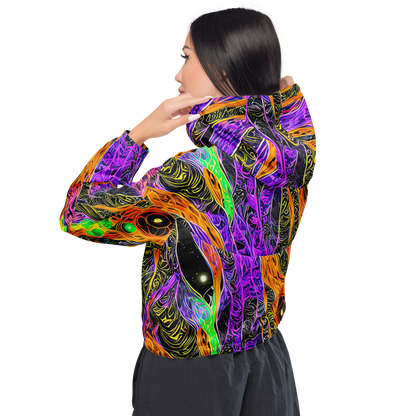 Women's Cropped Windbreaker - Cooper's Vision