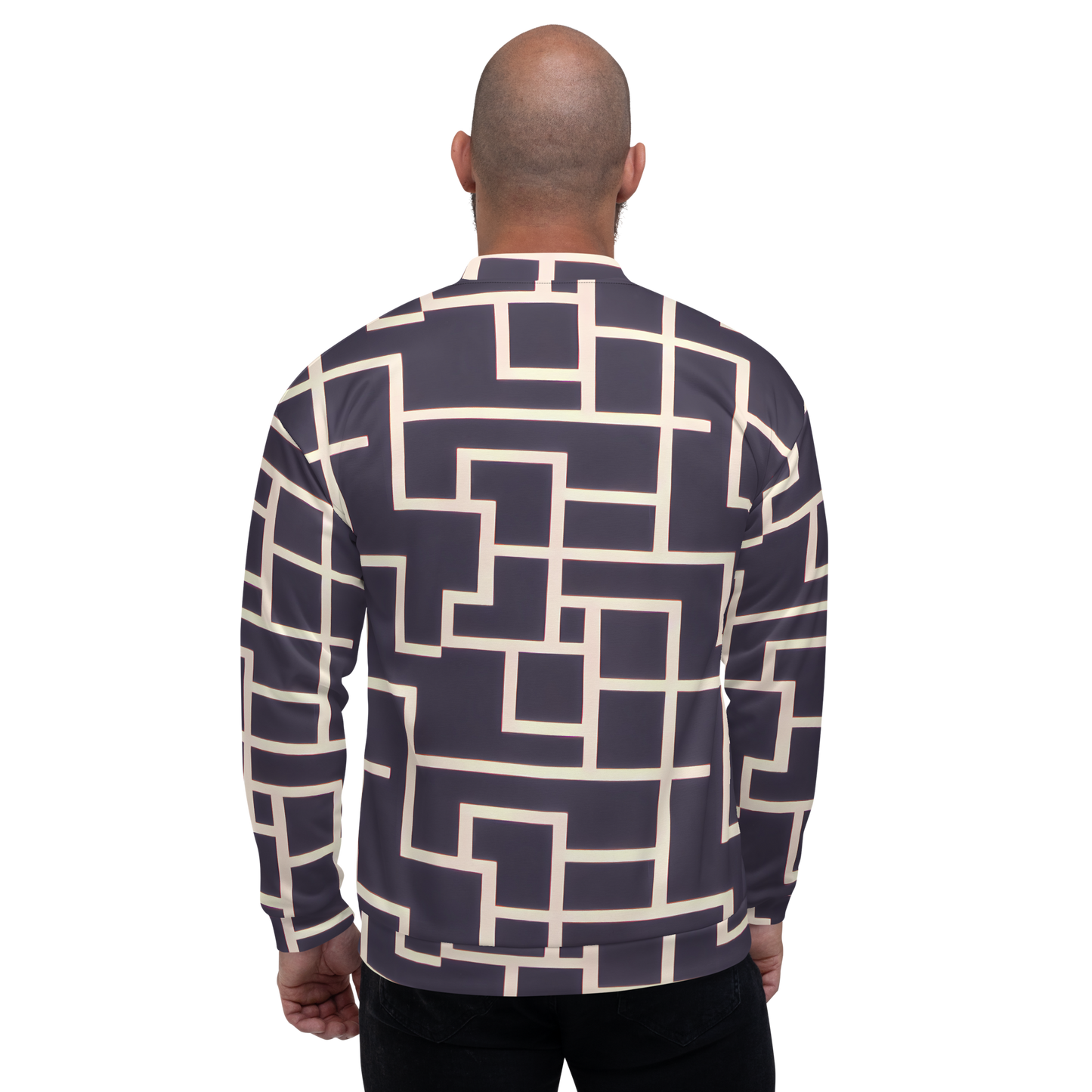 Bomber Jacket - Gilded Gridlock