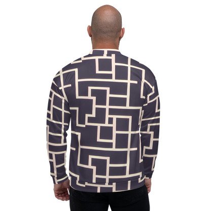 Bomber Jacket - Gilded Gridlock