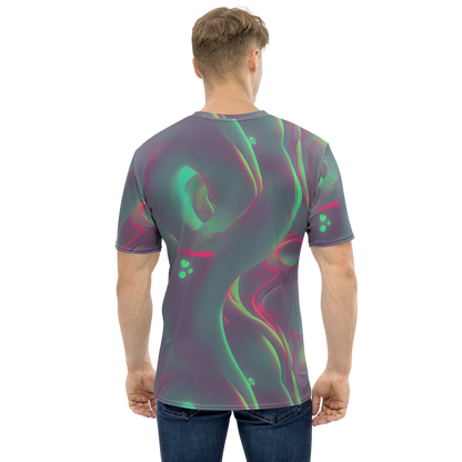 Men's Crew Neck T-Shirt - Neon Whisper