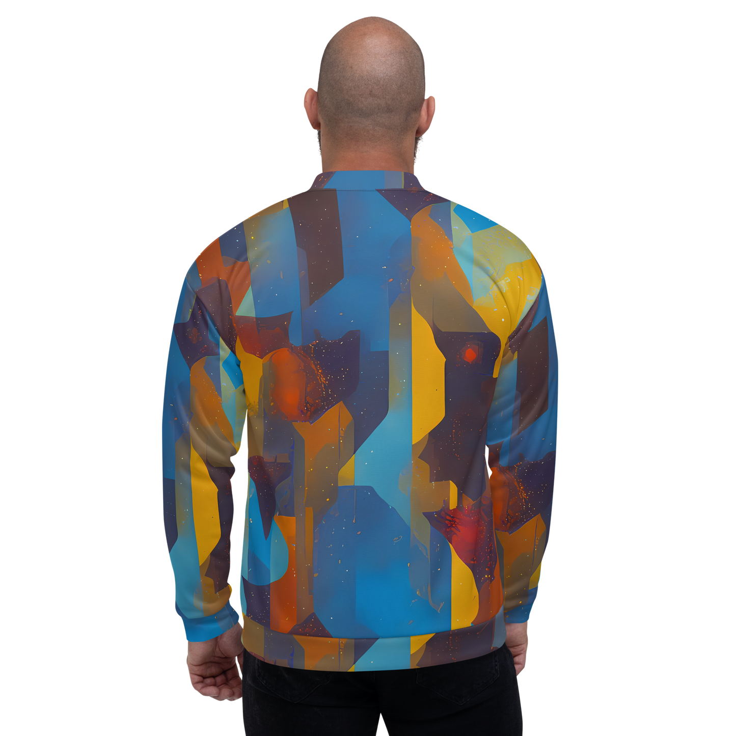 Bomber Jacket - Cubist Dusk