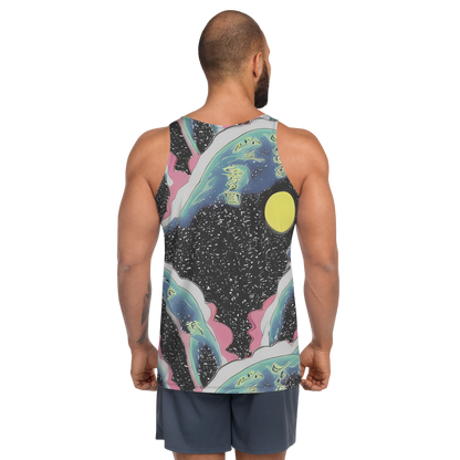 Men's Tank Top - Lunar Waves