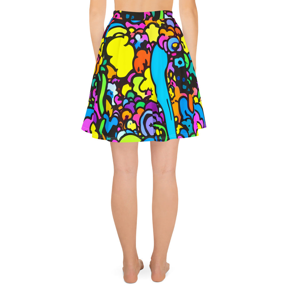 Skater Skirt - Kaleidoscope Garden