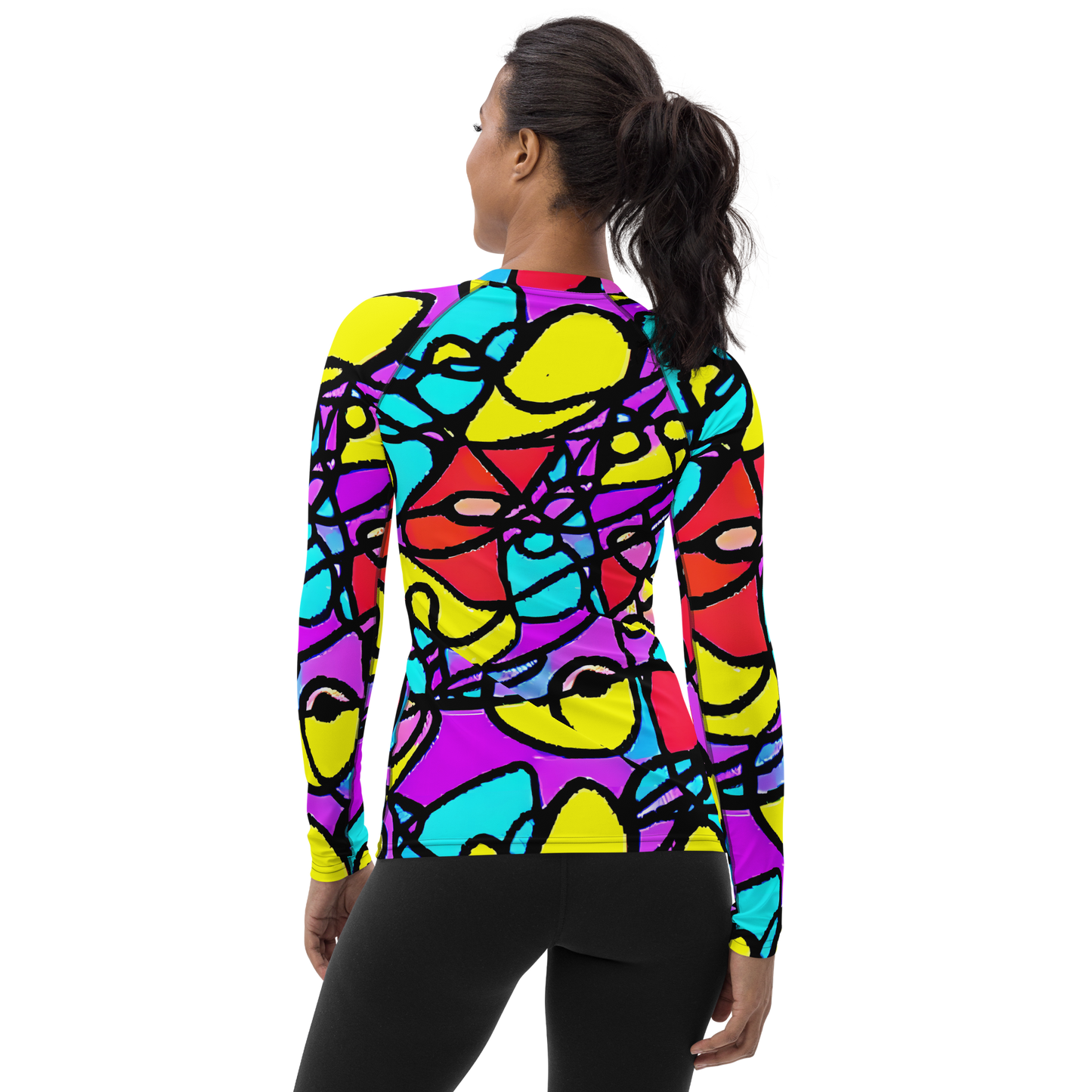 Women's Rash Guard - Radiant Chaos