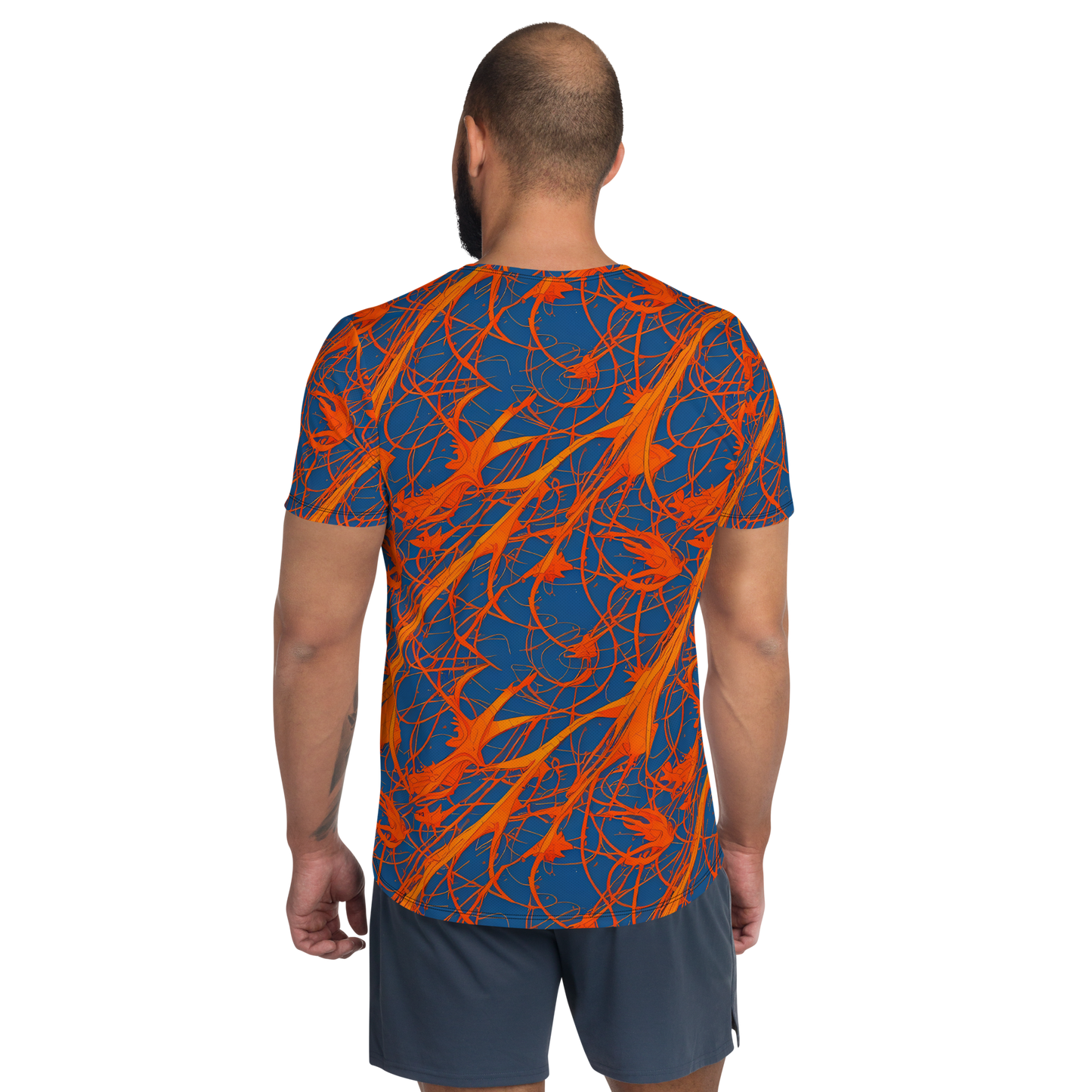 Men's Athletic T-Shirt - Nautical Ember