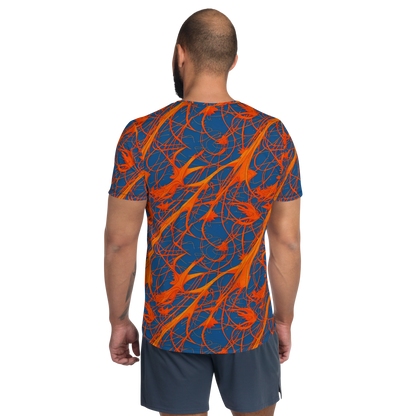 Men's Athletic T-Shirt - Nautical Ember