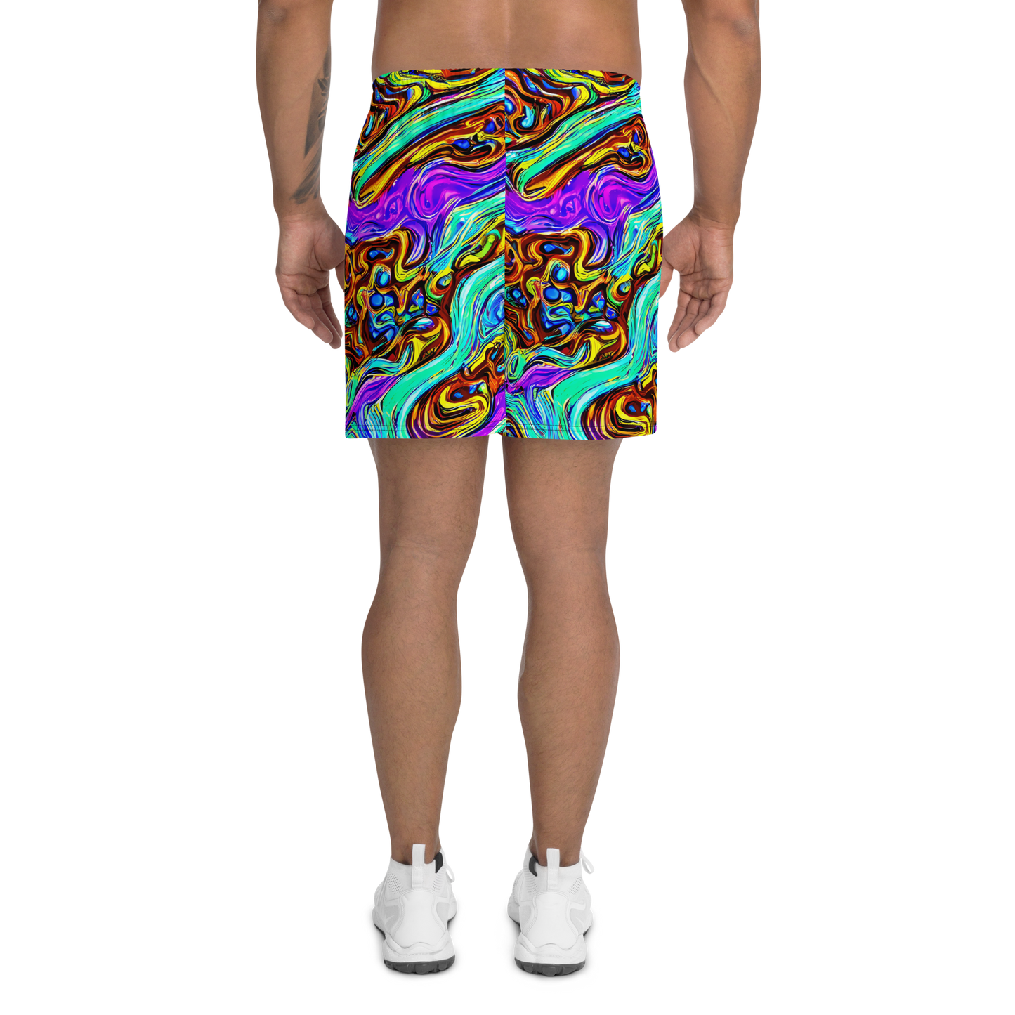 Men's Athletic Shorts - Mystic Iridescence