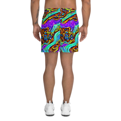 Men's Athletic Shorts - Mystic Iridescence
