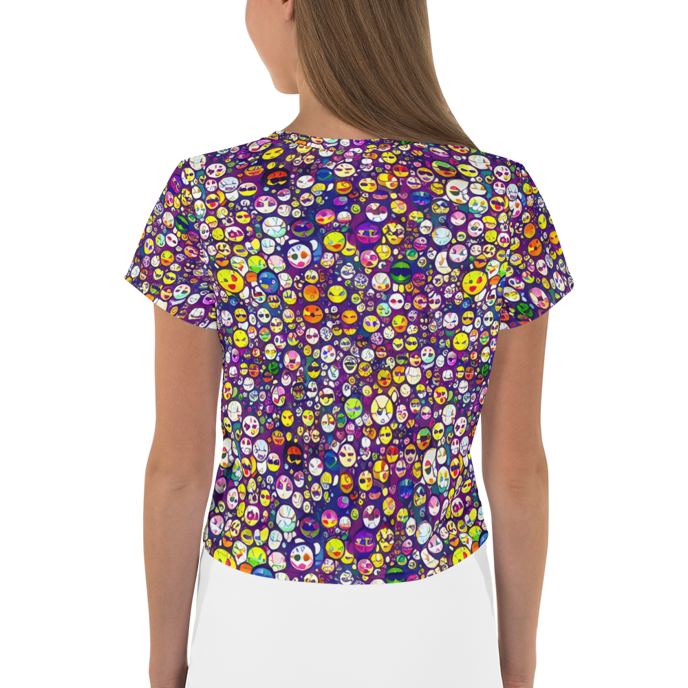 Women's Crop Tee - Mosaic Moods