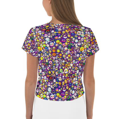 Women's Crop Tee - Mosaic Moods