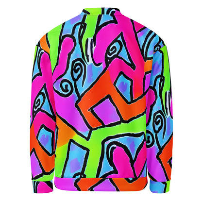 Bomber Jacket - Electric Mosaic