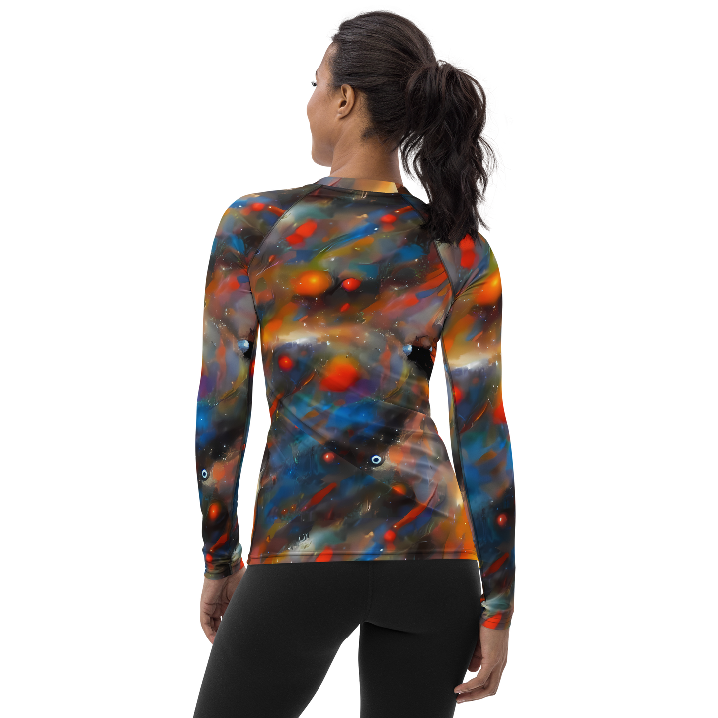 Women's Rash Guard - Ethereal Eclat