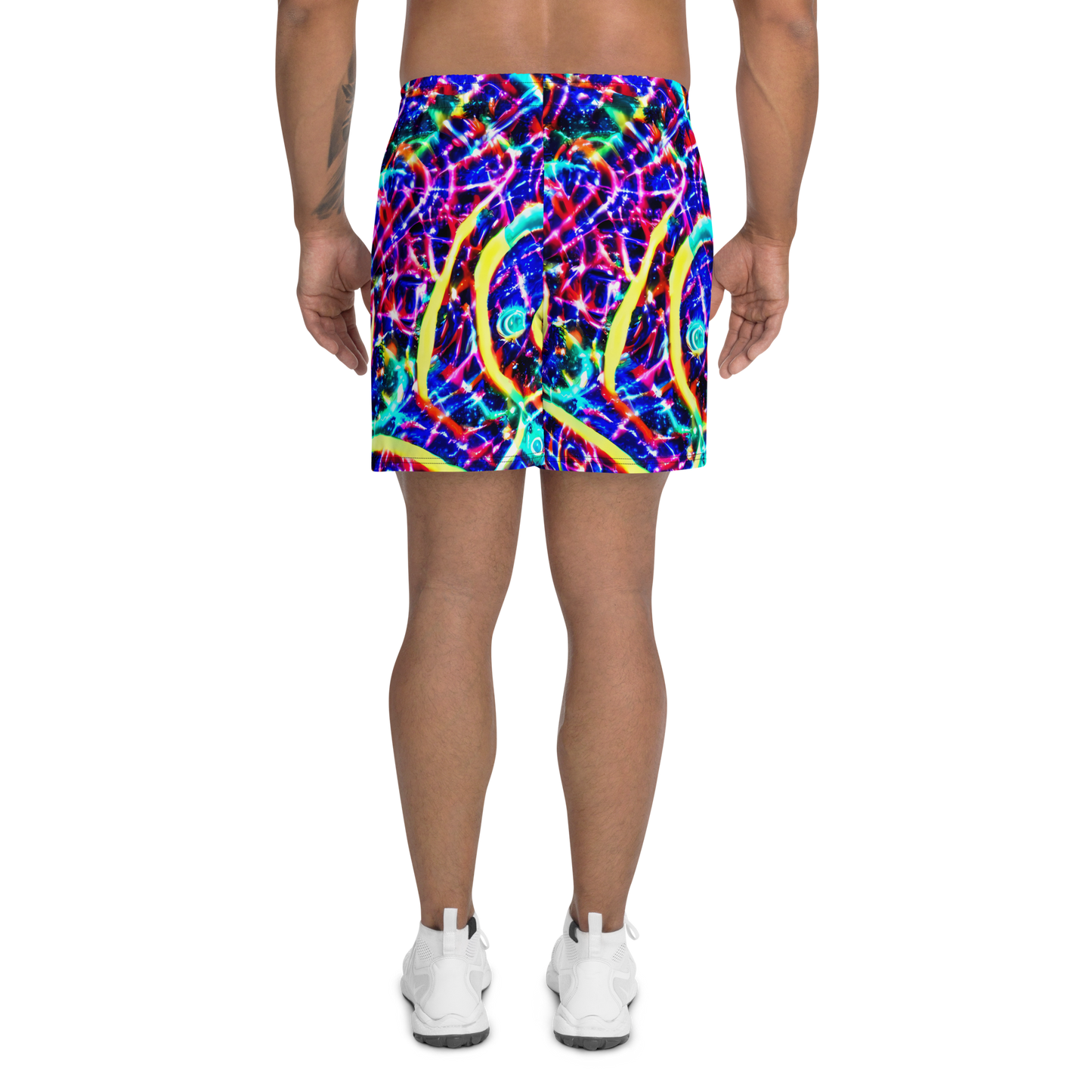 Men's Athletic Shorts - Fynesian Galaxy