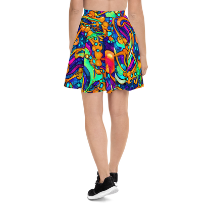 Skater Skirt - Iridescent Nebula