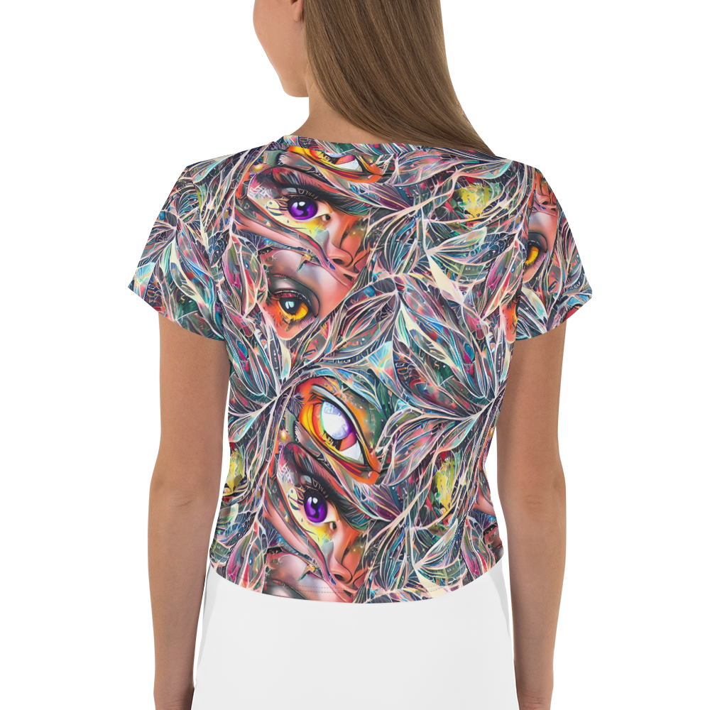 Women's Crop Tee - Prismatic Reverie