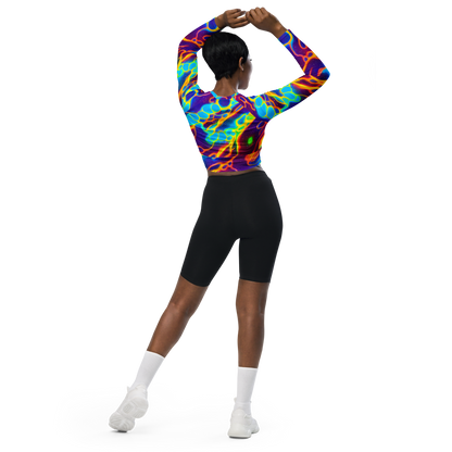 Long Sleeve Crop Top - Endara Eclipse