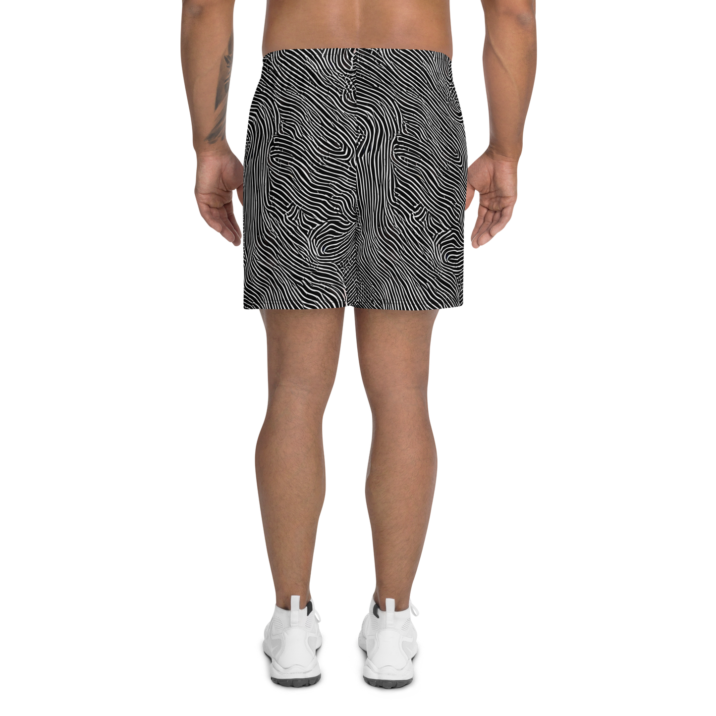 Men's Athletic Shorts - Zenith Stripes