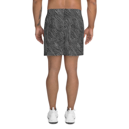 Men's Athletic Shorts - Zenith Stripes