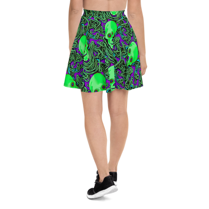 Skater Skirt - Ghostly Labyrinth