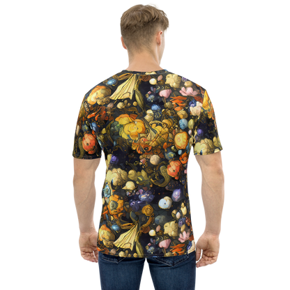 Men's Crew Neck T-Shirt - Baroque Blossom